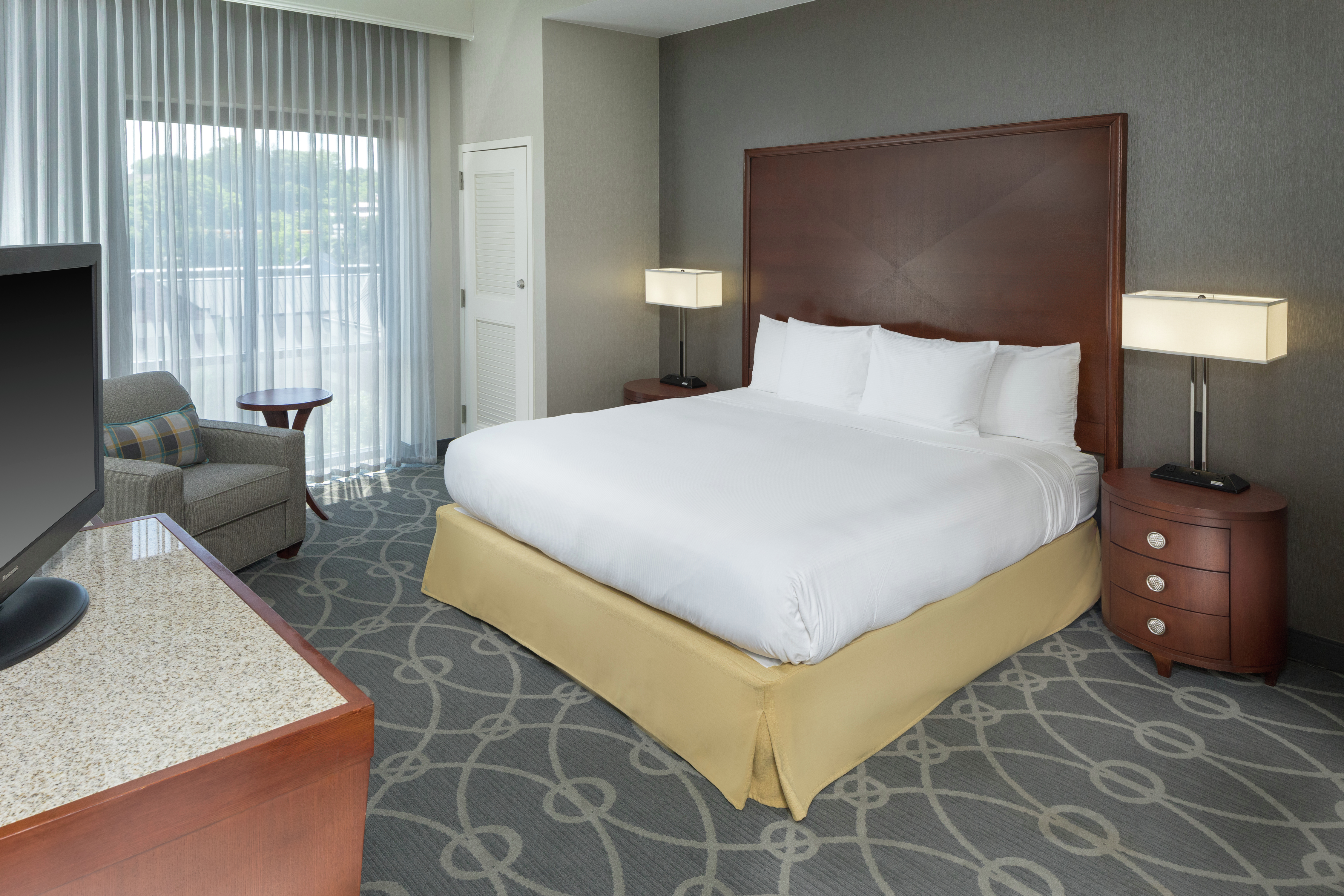 1 King Bed Premium Room with TV and Soft Chair
