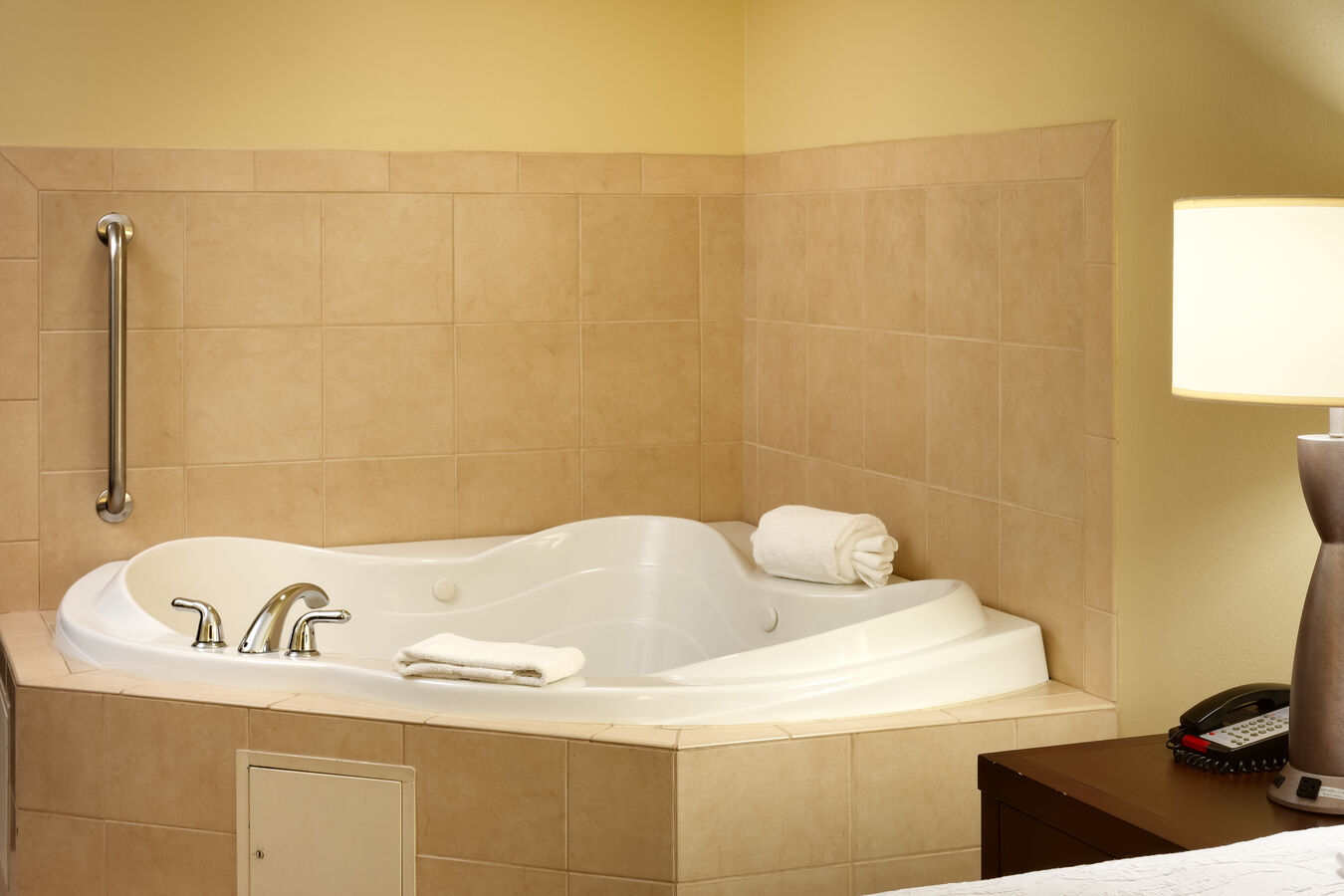 View of Hot Tub in Suite