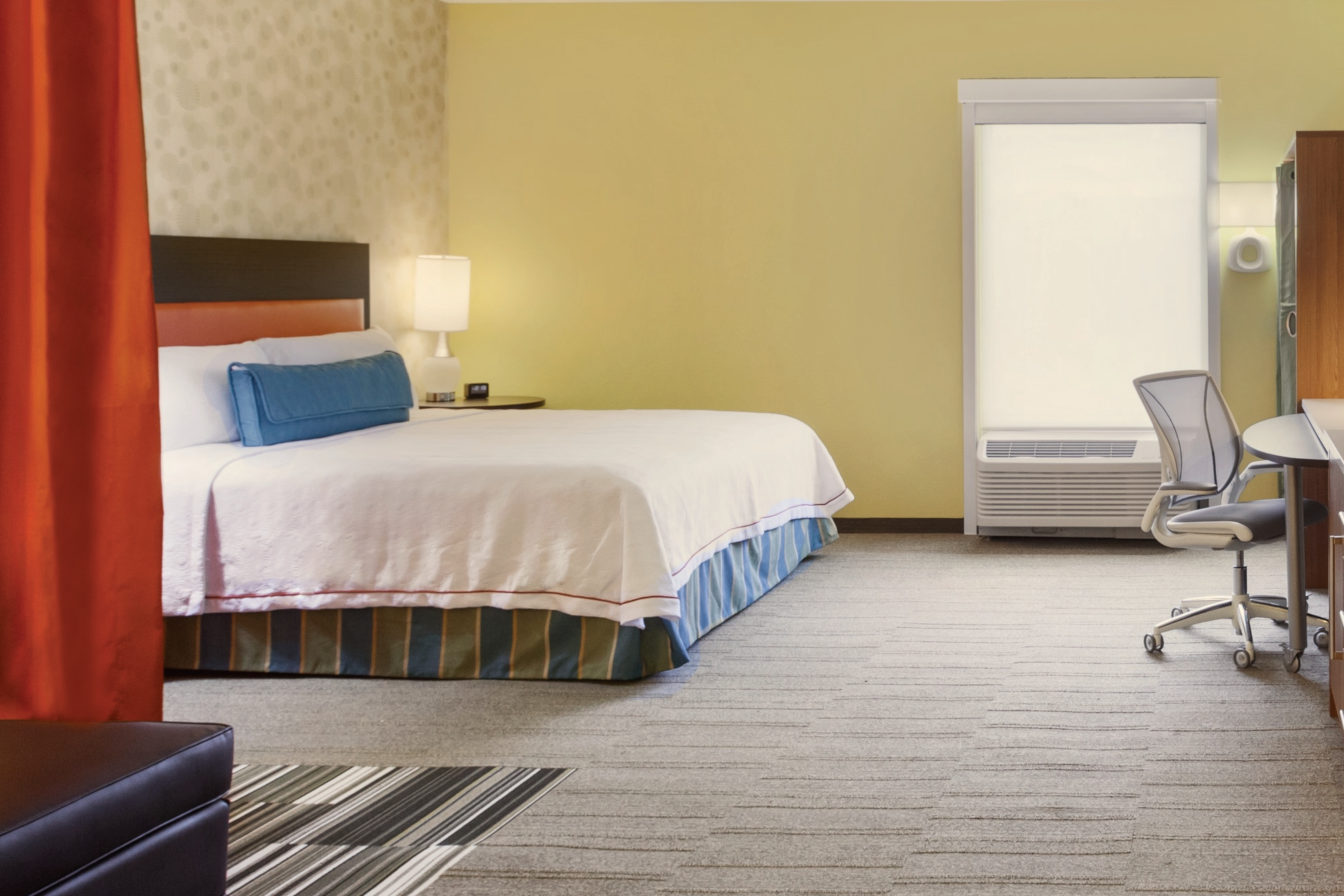 Separate sleeping area for a good night's rest.