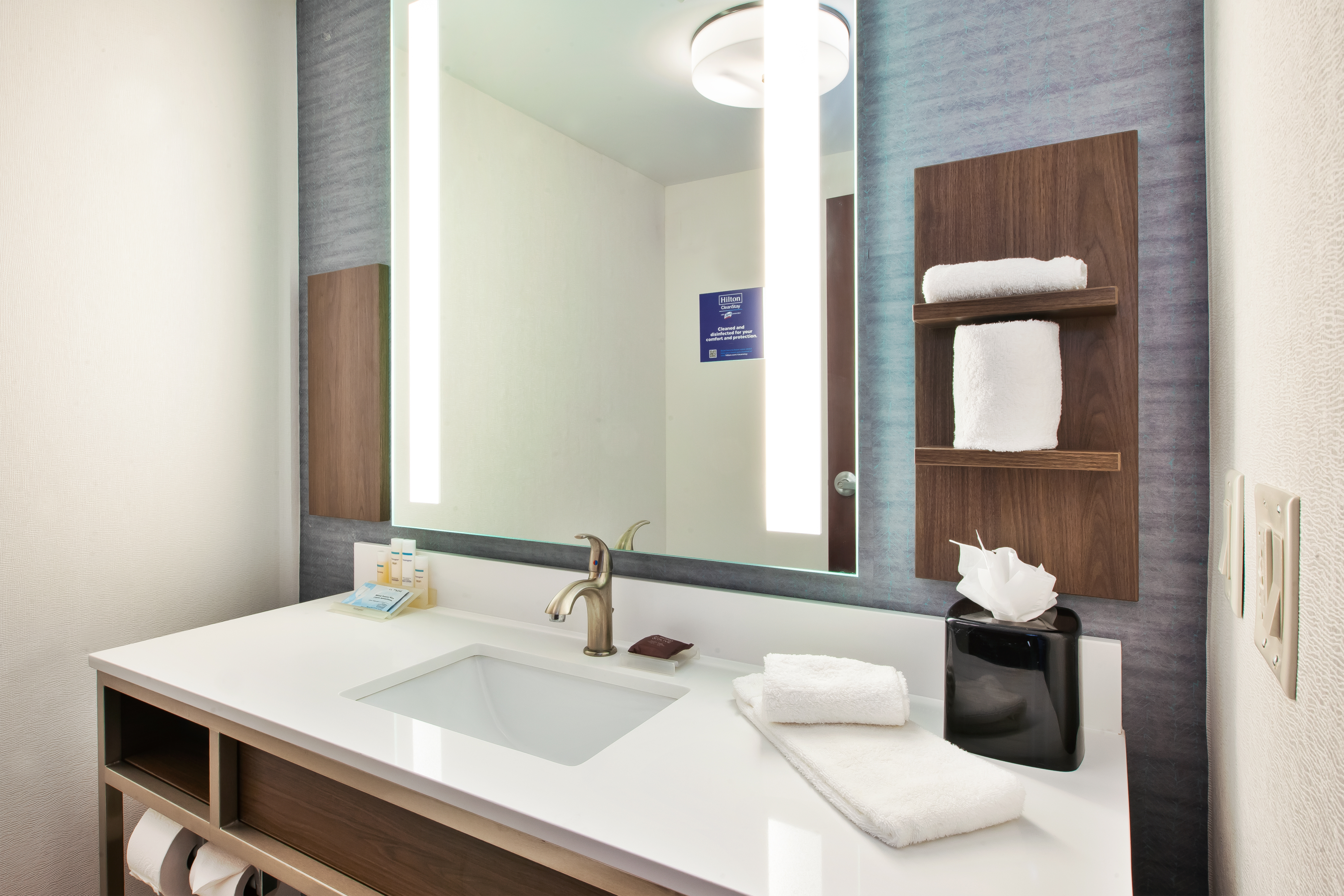 guest room bathroom, vanity