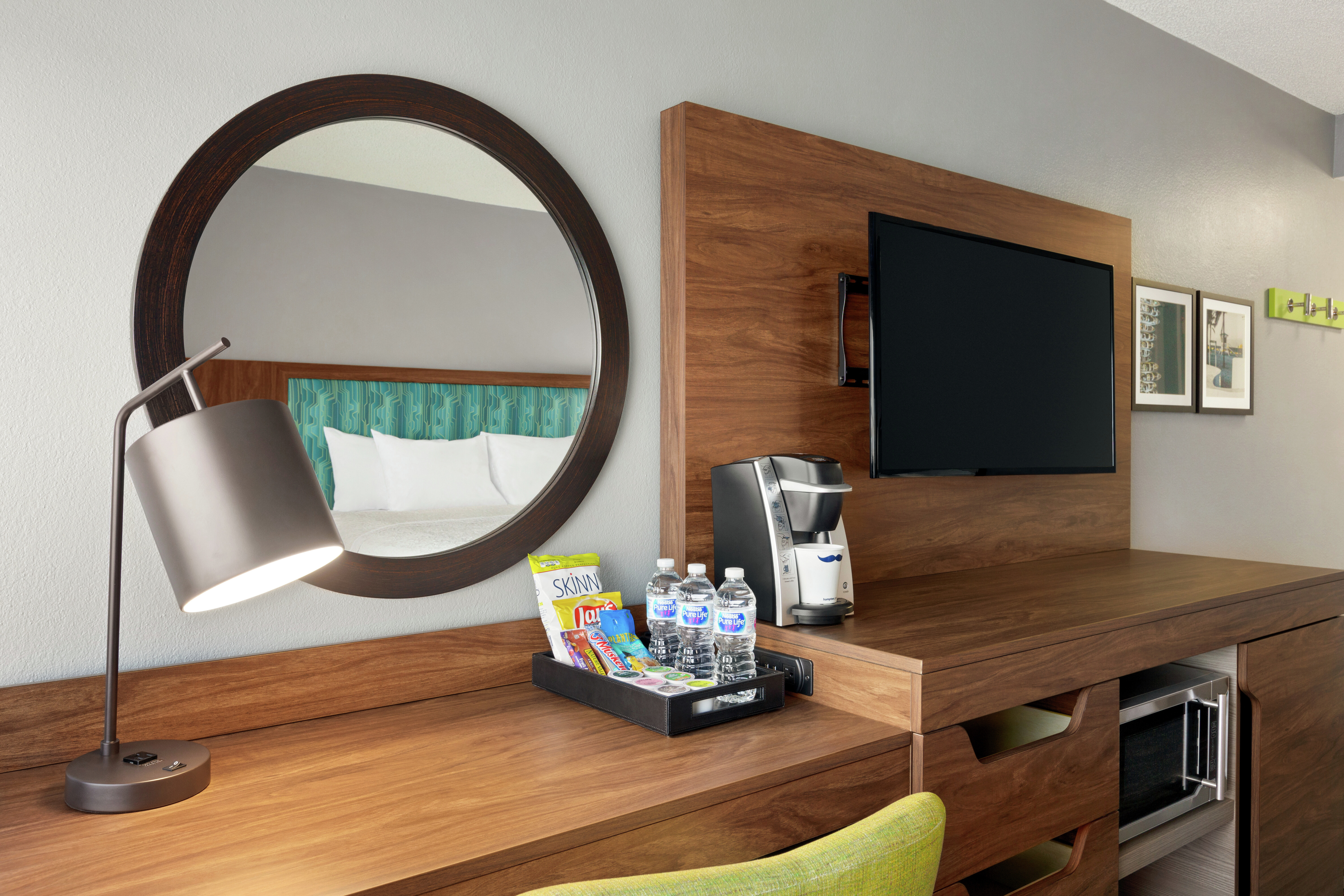 Work Desk With Premium Amenities