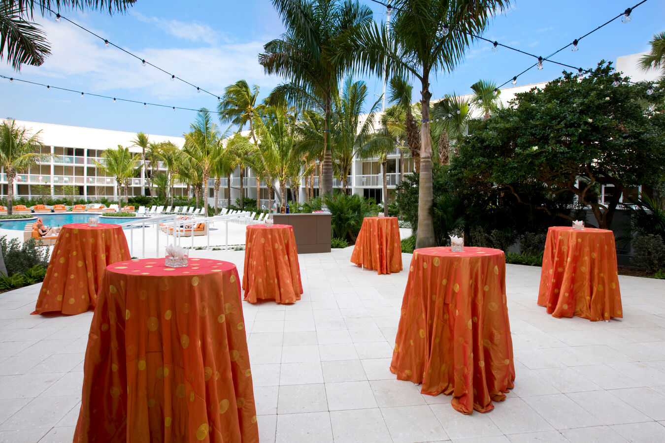 Tables Cocktail Reception