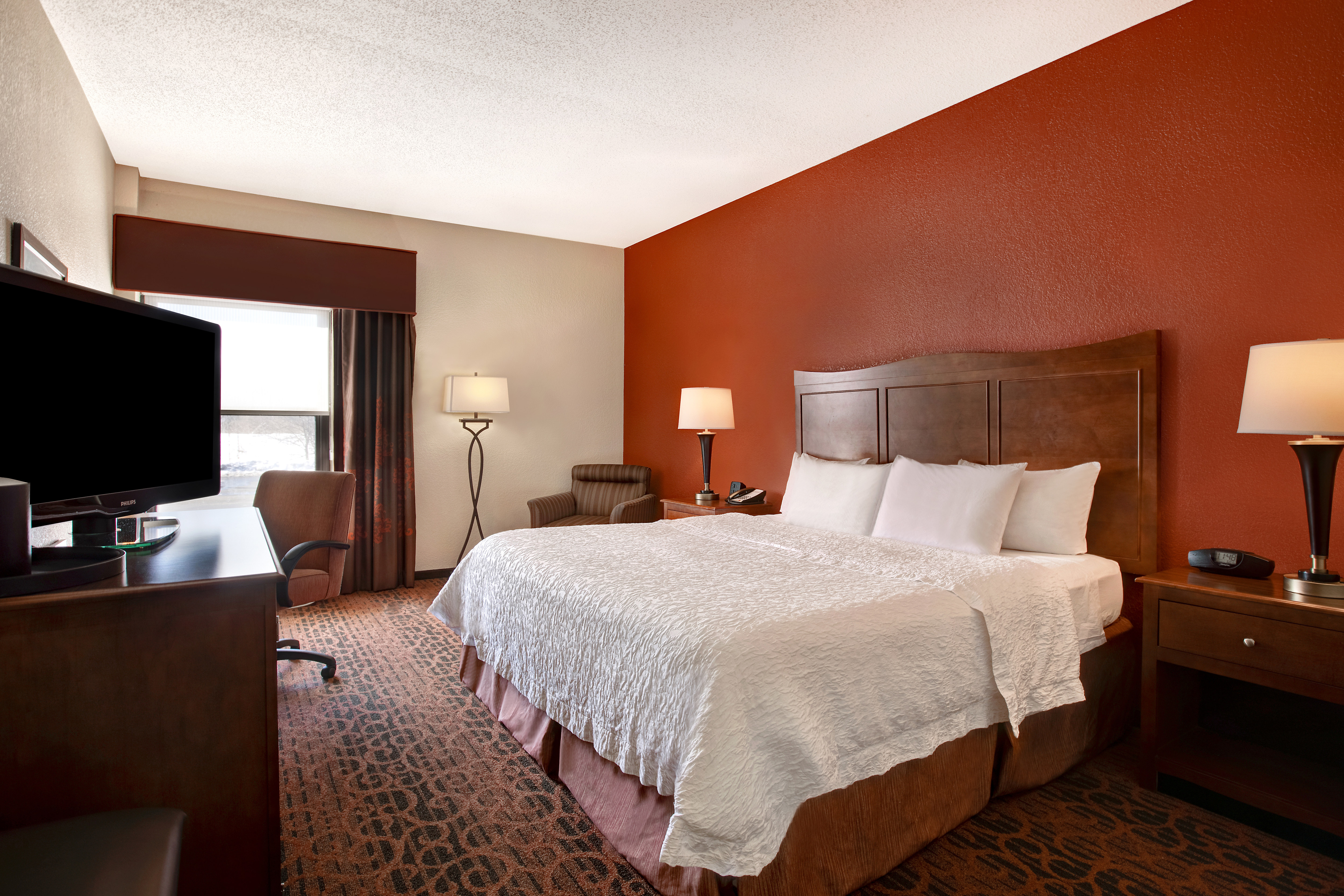Guest Room, 1 King Bed, TV