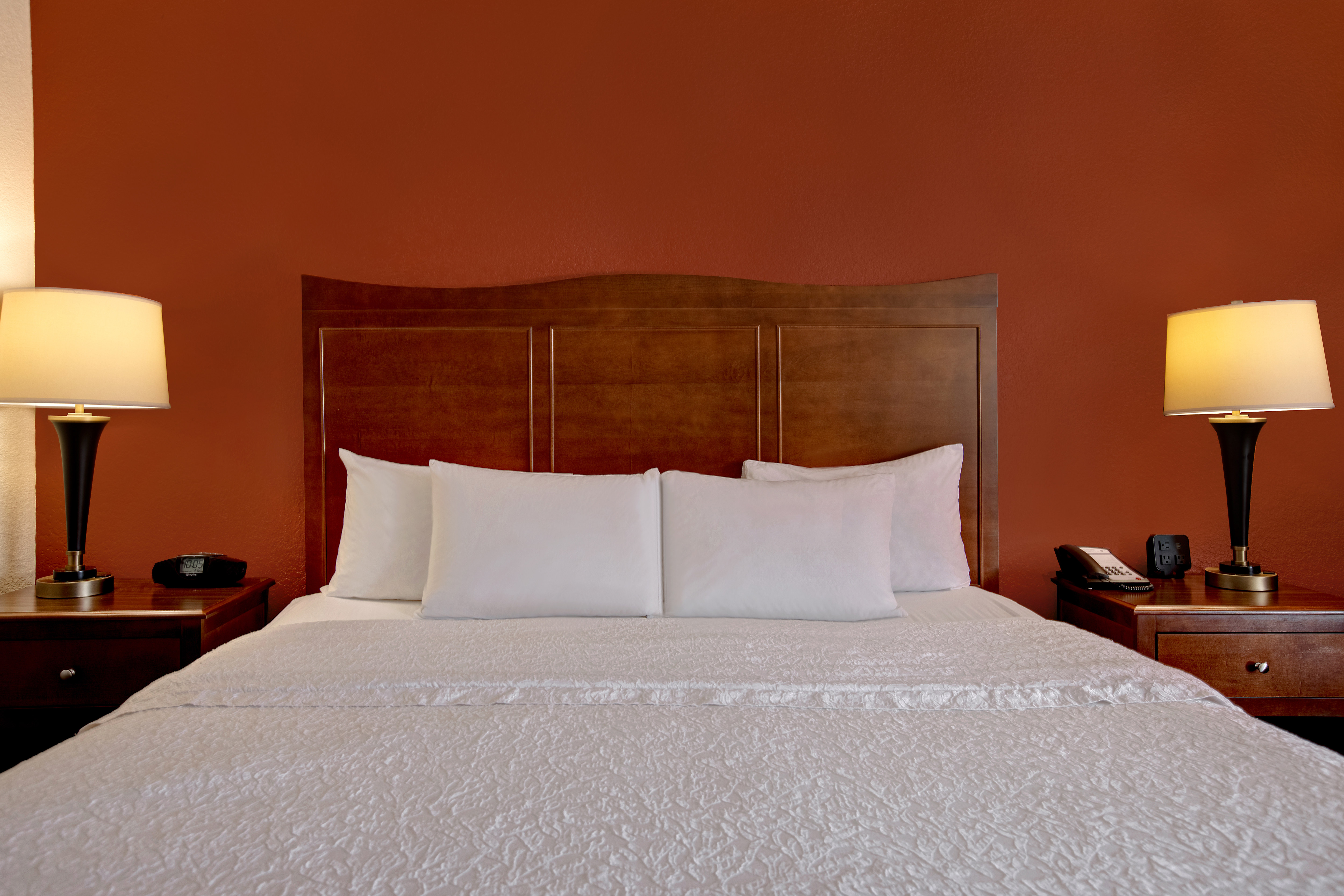 Guest Room, Close up of King Bed