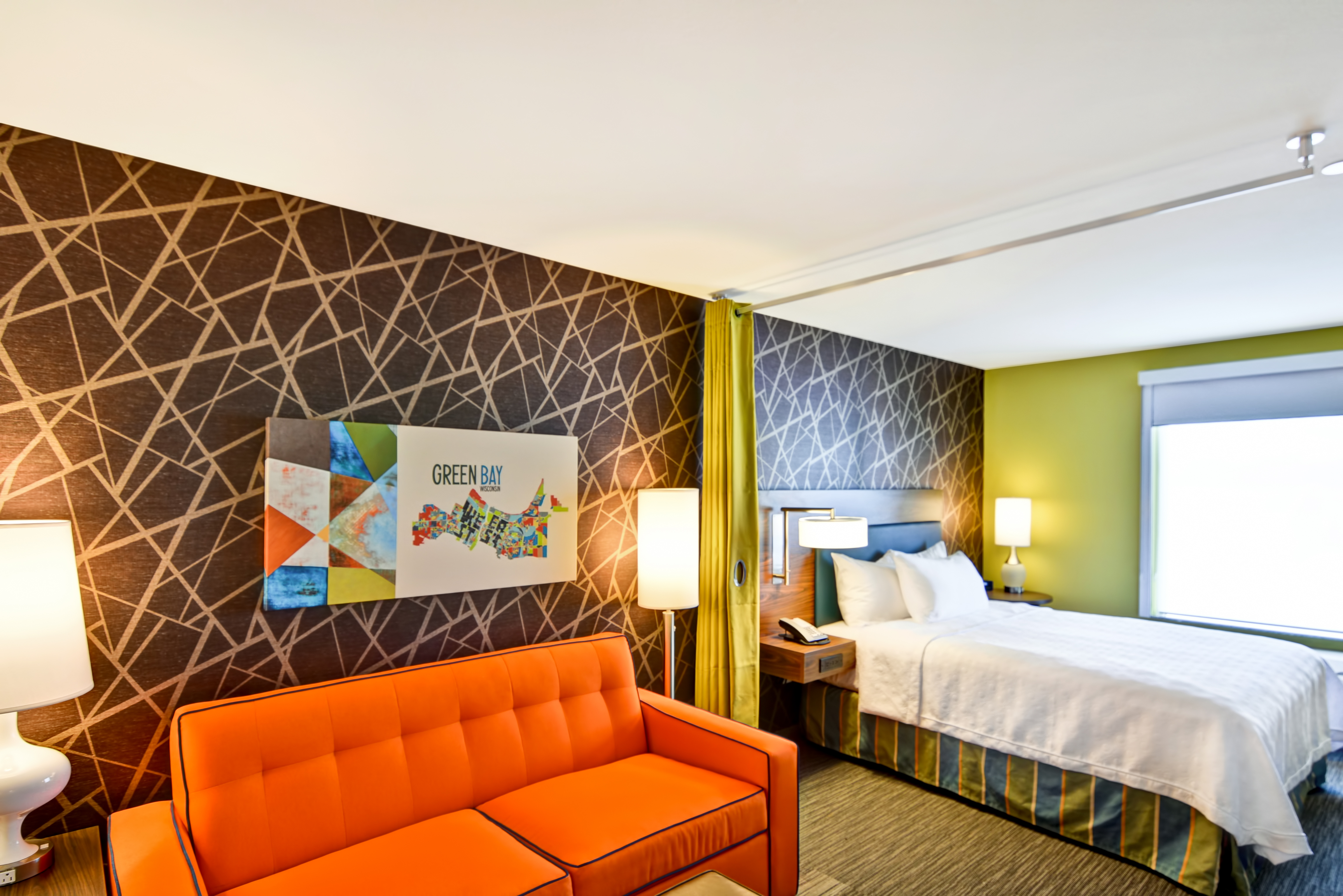 Suite with Queen Bed and Sofa