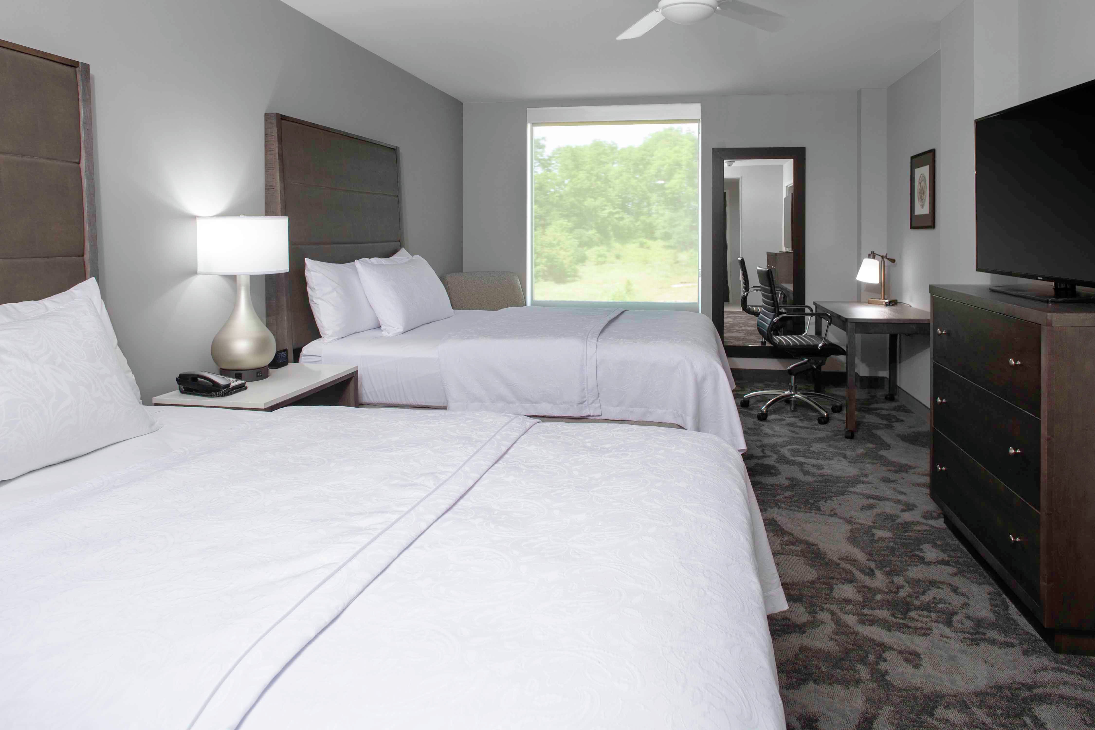Two Queen Beds, One Bedroom Suite