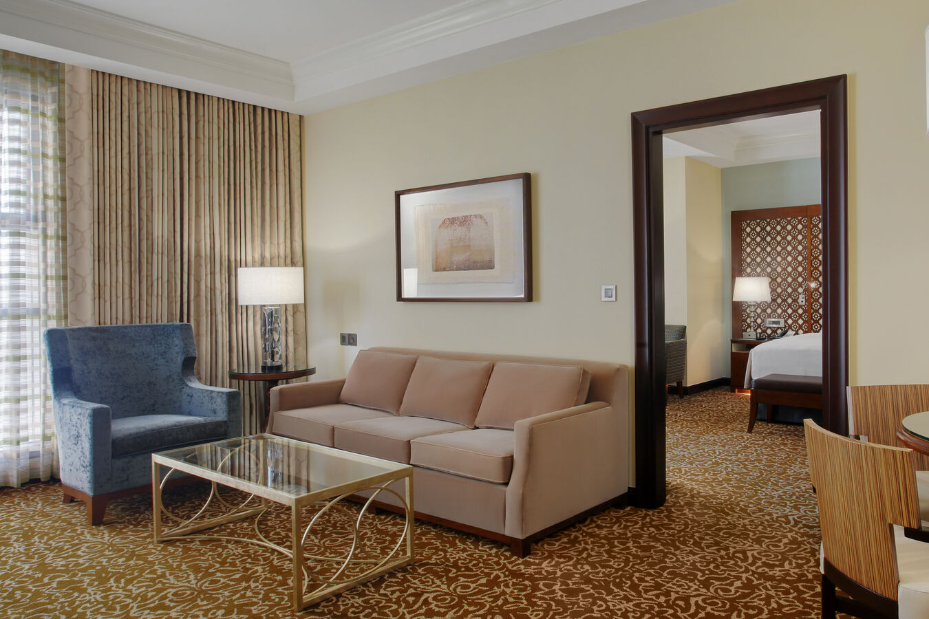 Accessible Two Bedroom Suite with City View