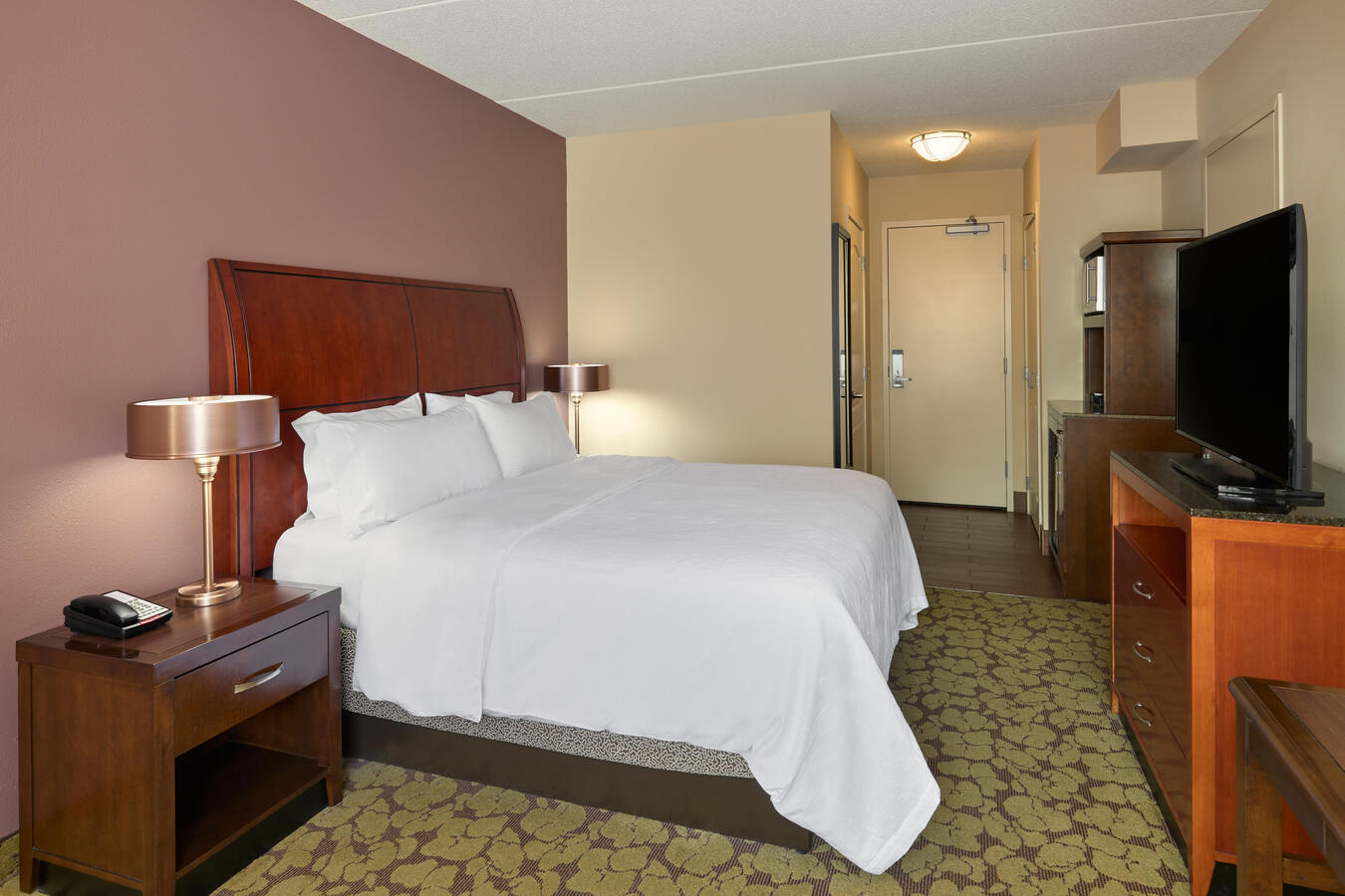 king bed