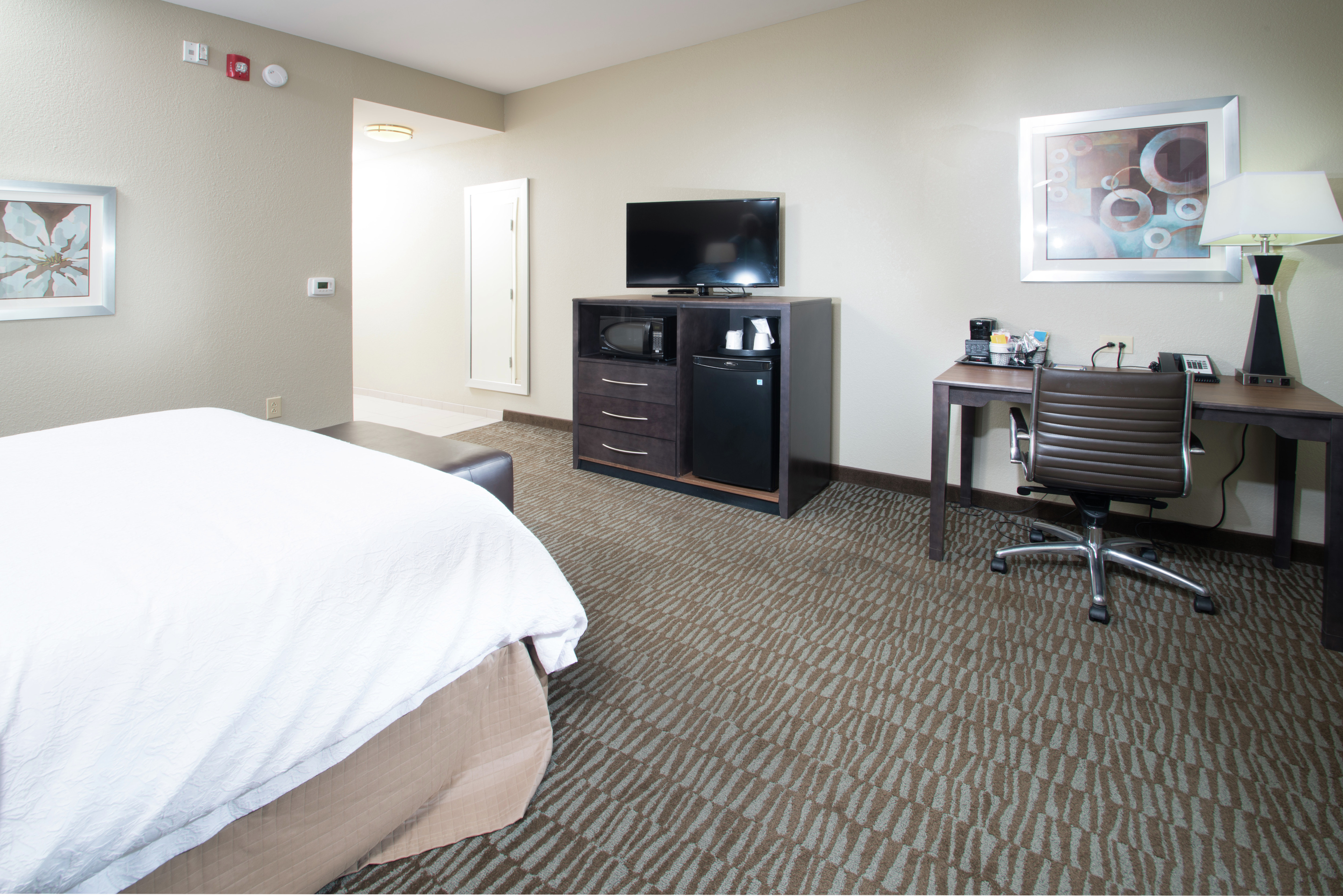 Standard King Guest Room with Desk and TV