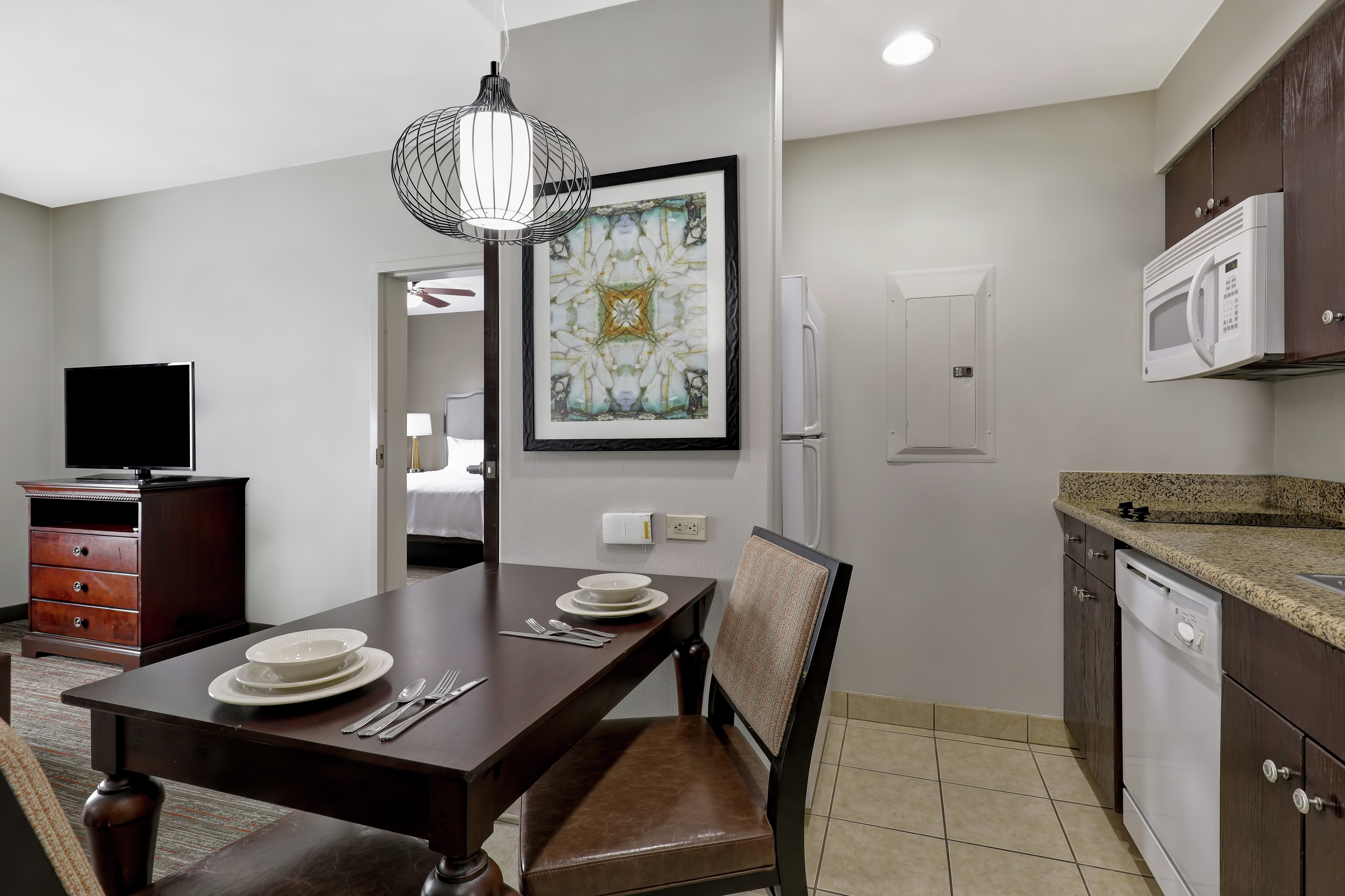 Guestroom With Kitchen And Dining area