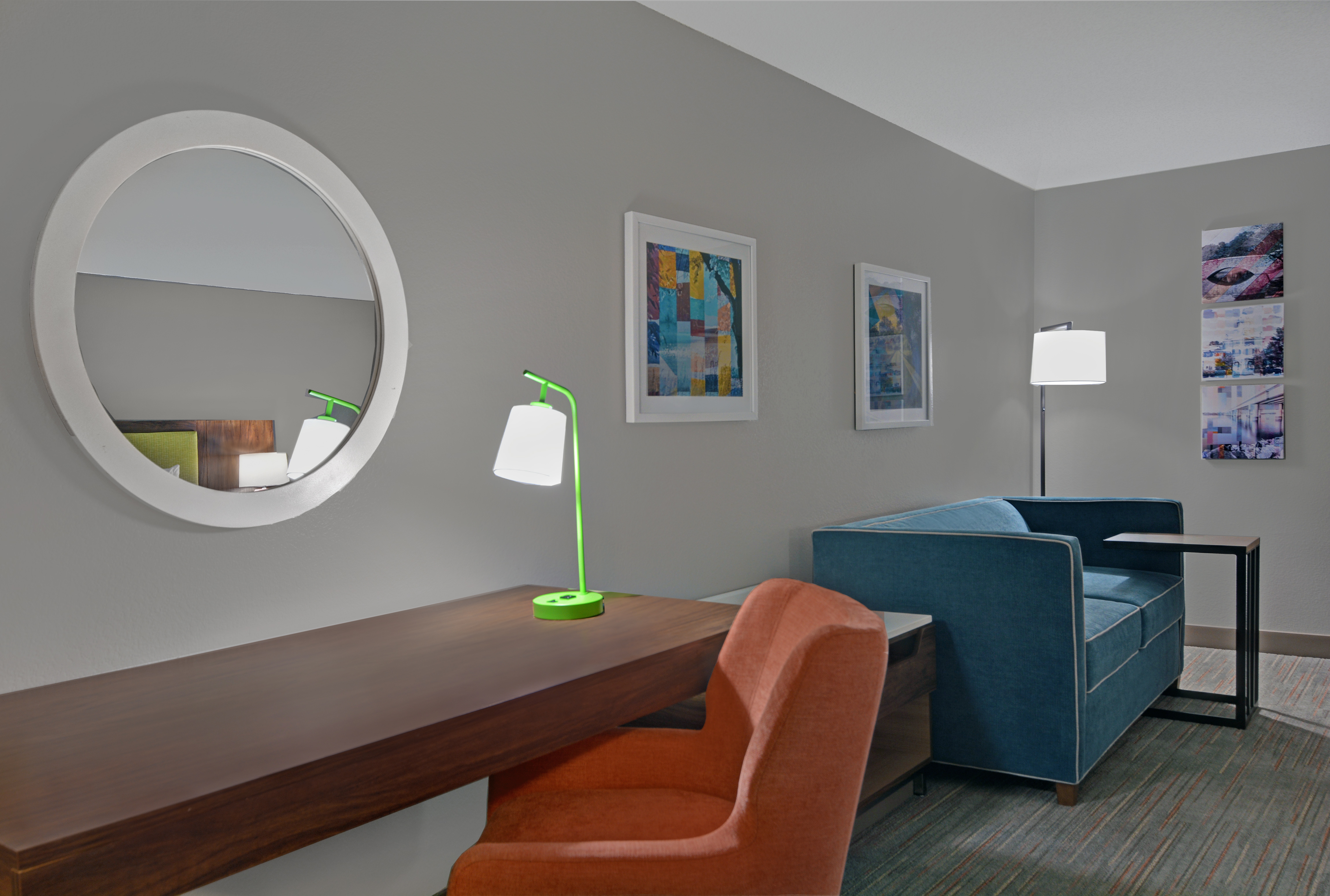 Work Desk And Sofa In King Room