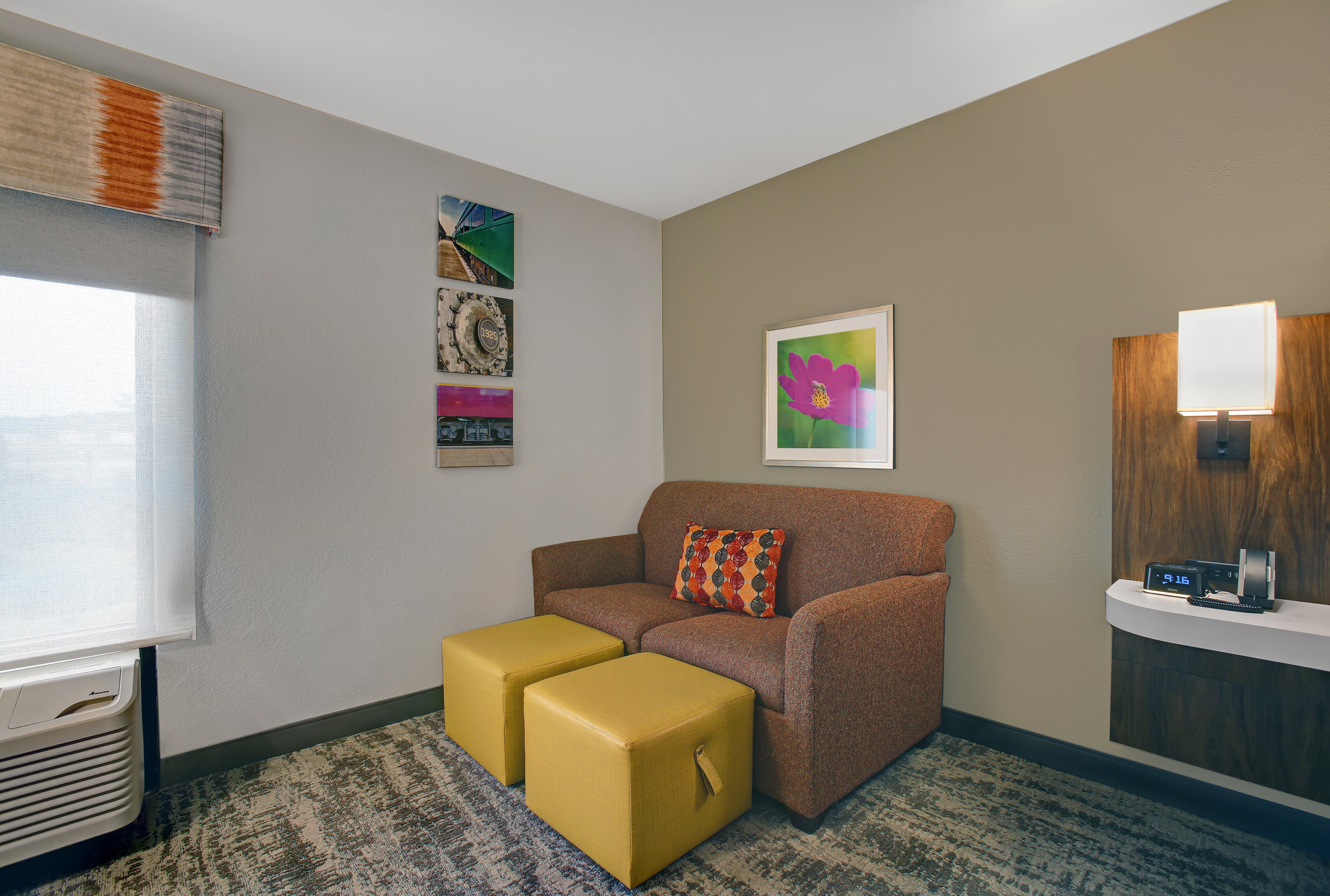 Comfy chair sitting area
