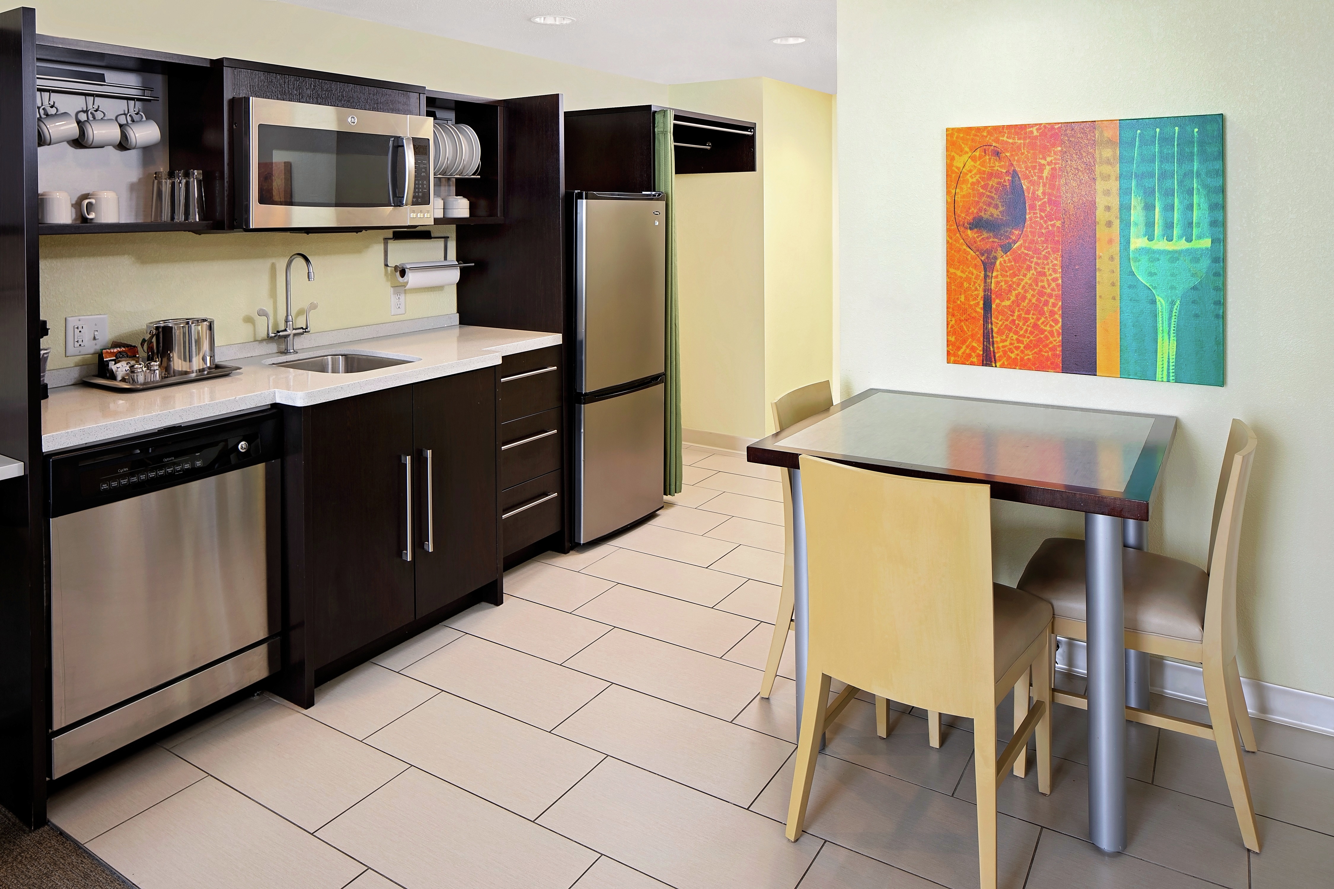 Kitchen With Table