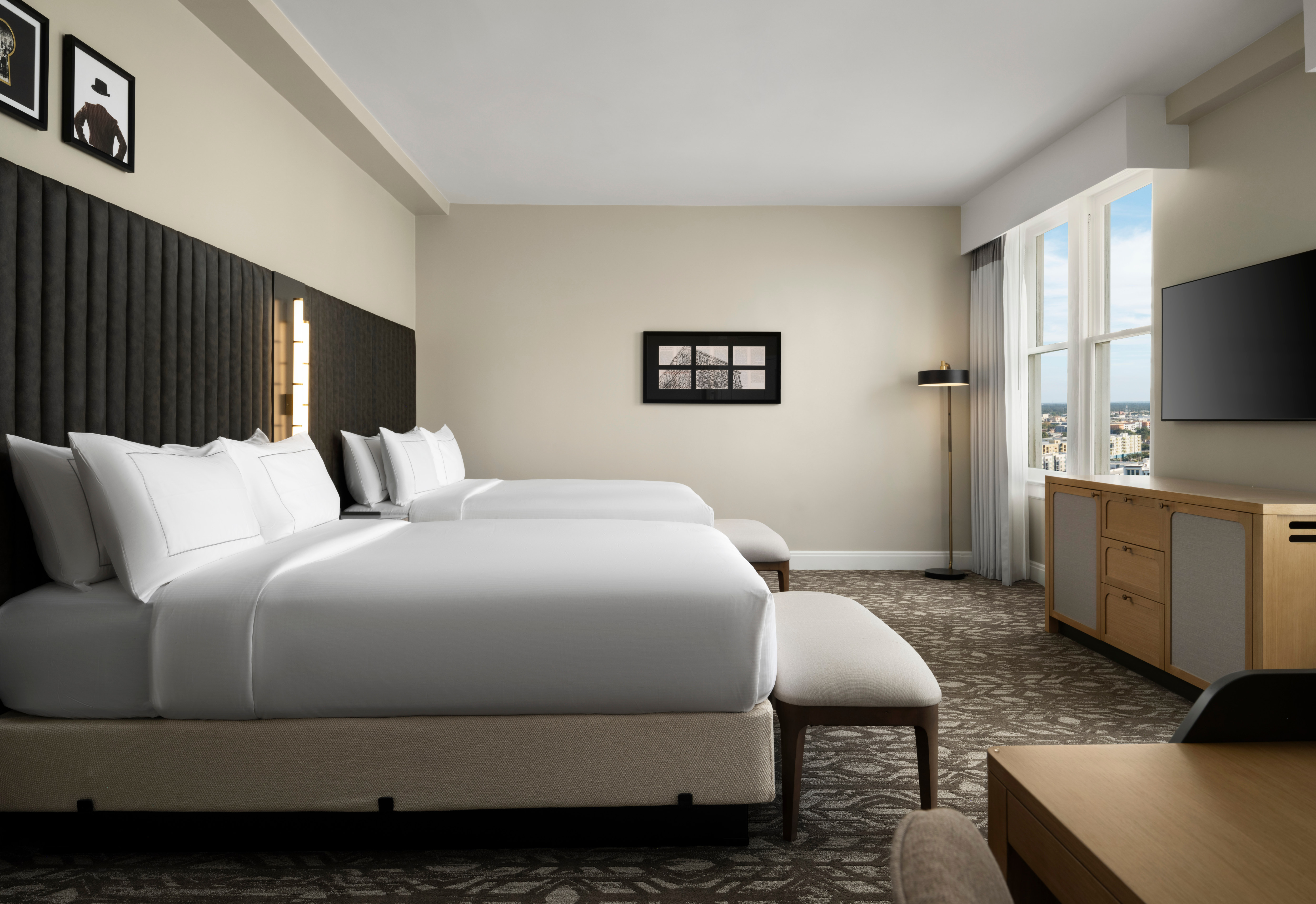 Double Queen Guest Room with Views of Tampa