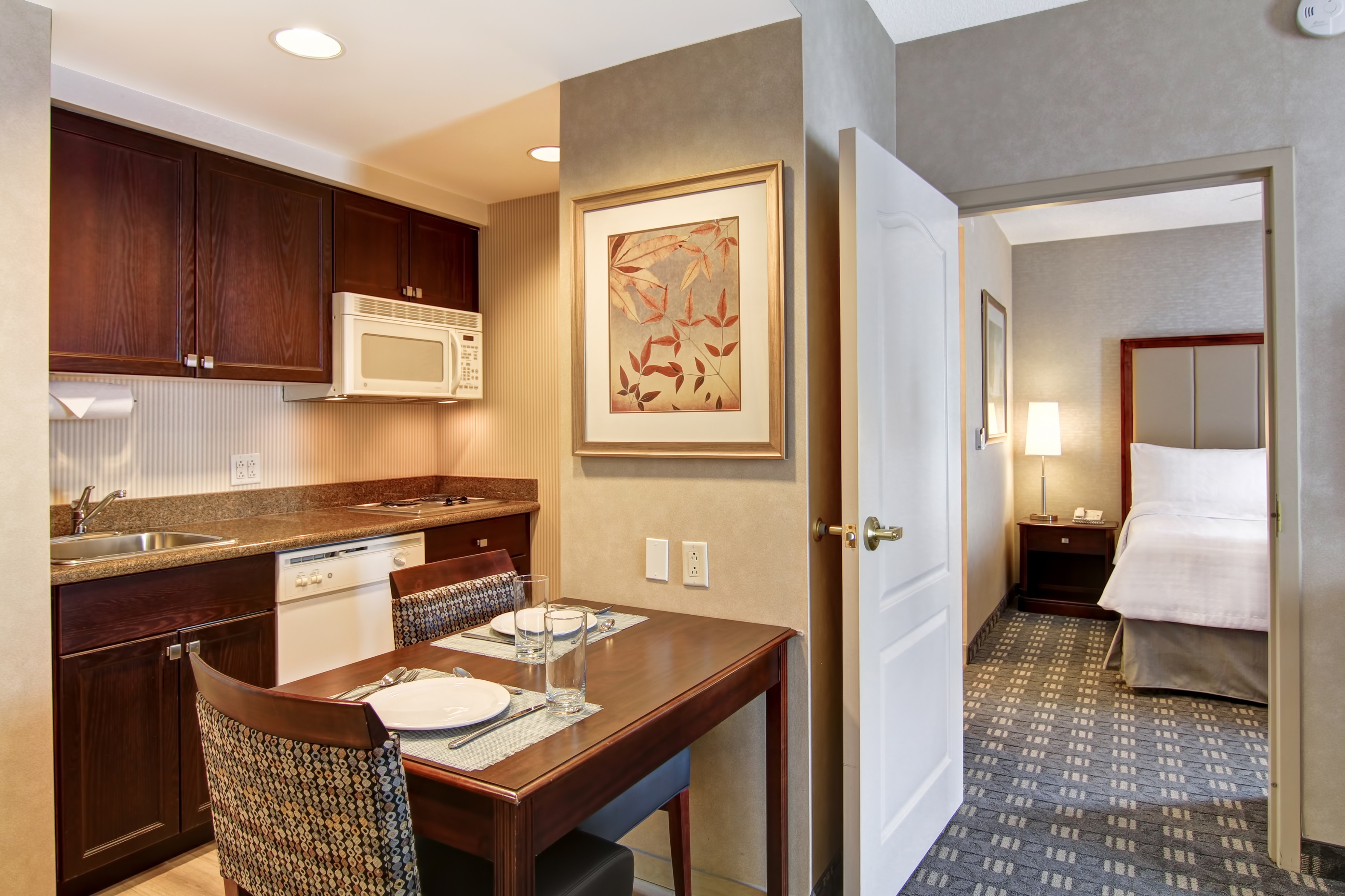 One Bedroom Suite Kitchen Area